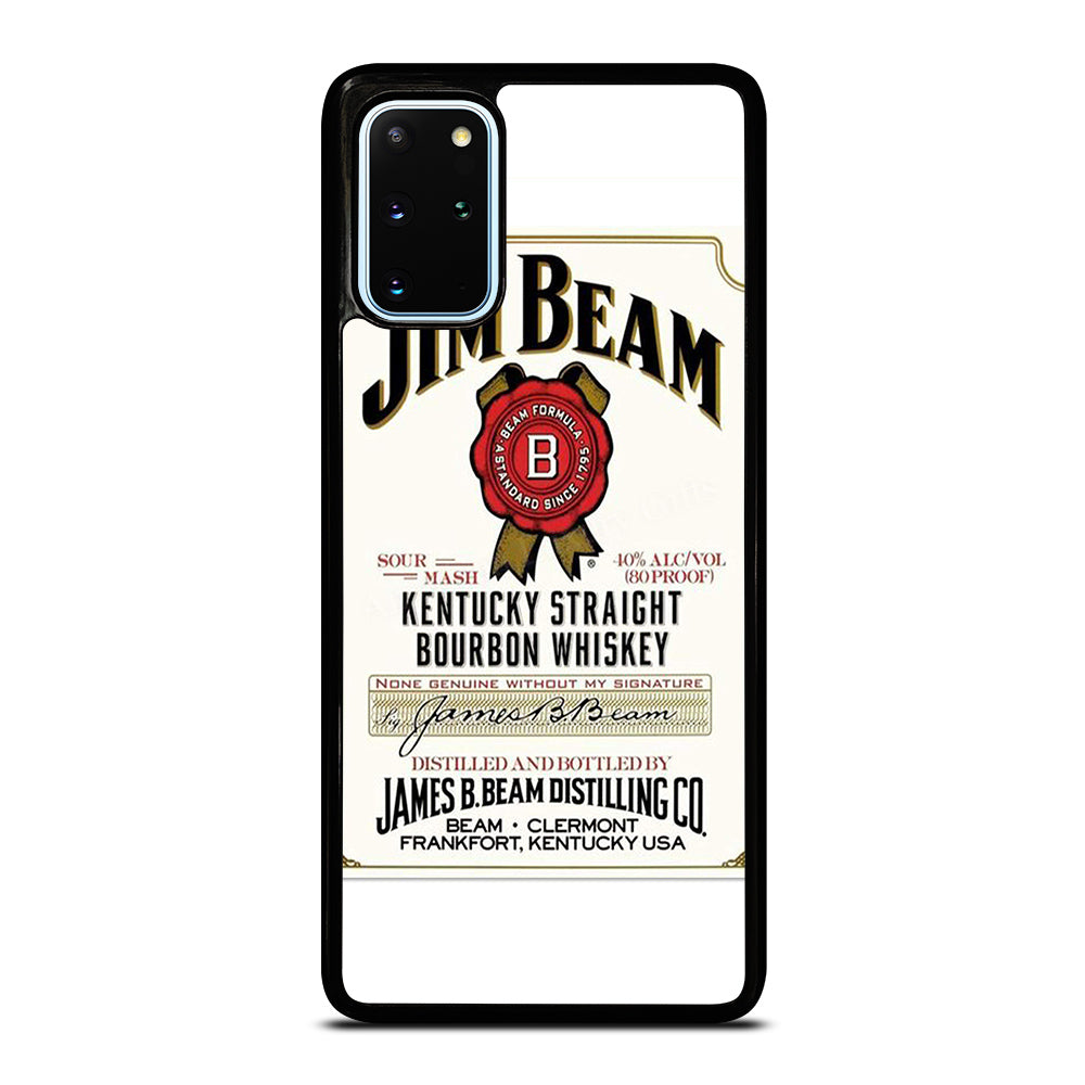 JIM BEAM BOURBON WHISKEY LABEL Samsung Galaxy S20 Plus Case Cover