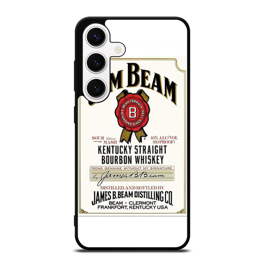 JIM BEAM BOURBON WHISKEY LABEL Samsung Galaxy S24 Case Cover