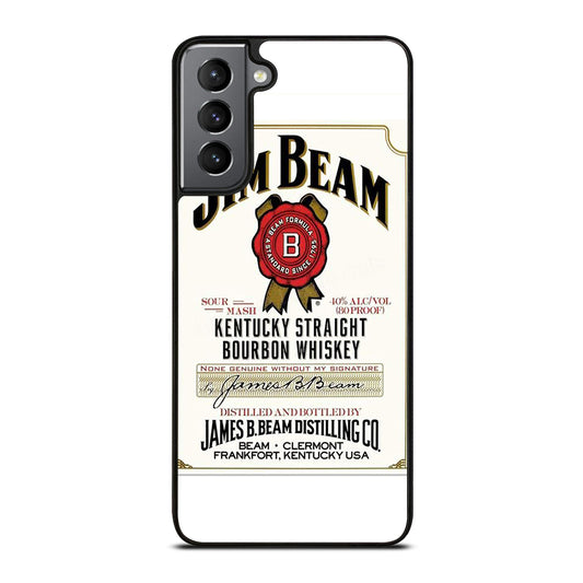 JIM BEAM BOURBON WHISKEY LABEL Samsung Galaxy S21 Plus Case Cover