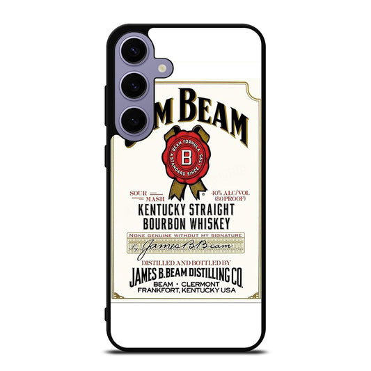 JIM BEAM BOURBON WHISKEY LABEL Samsung Galaxy S24 Plus Case Cover