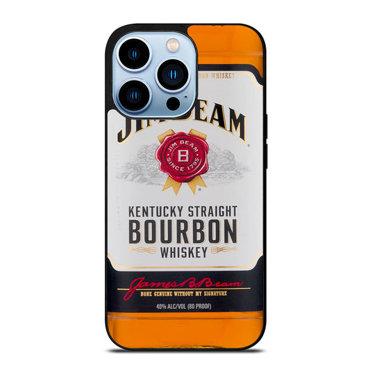 JIM BEAM WHISKEY BOTTLE iPhone 13 Pro Max Case Cover