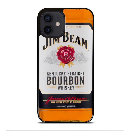 JIM BEAM WHISKEY BOTTLE iPhone 12 Mini Case Cover