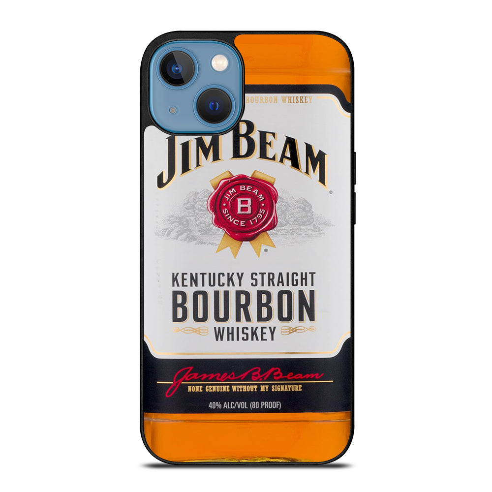 JIM BEAM WHISKEY BOTTLE iPhone 13 Case Cover