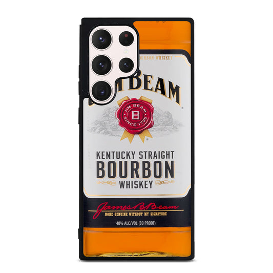 JIM BEAM WHISKEY BOTTLE Samsung Galaxy S23 Ultra Case Cover