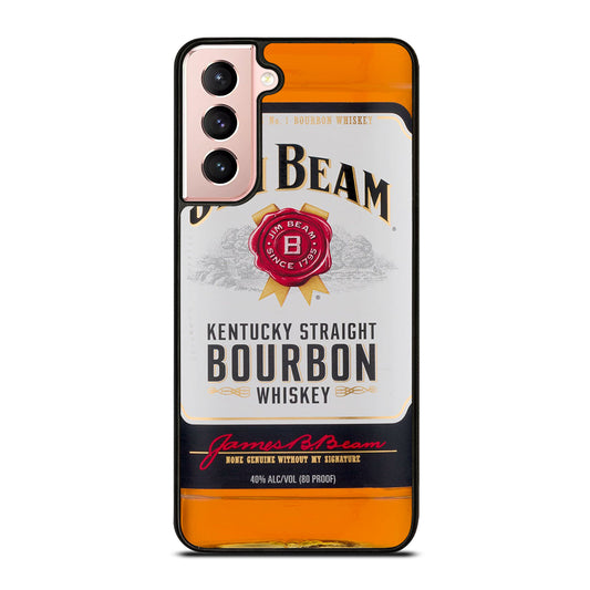 JIM BEAM WHISKEY BOTTLE Samsung Galaxy S21 Case Cover