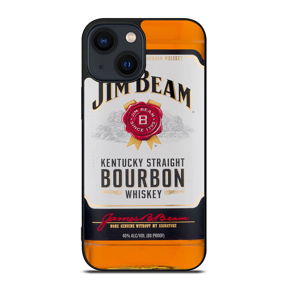 JIM BEAM WHISKEY BOTTLE iPhone 14 Plus Case Cover