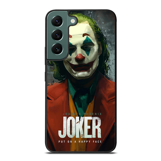 JOAQUIN PHOENIX JOKER HAPPY FACE 2 Samsung Galaxy S22 Case Cover