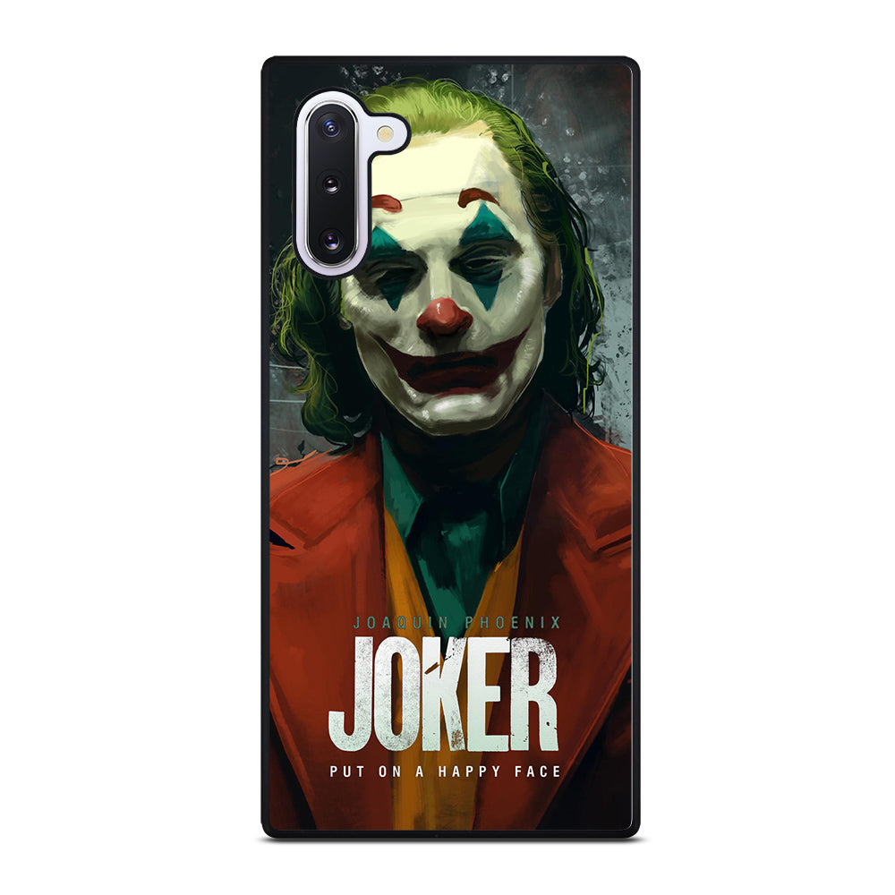 JOAQUIN PHOENIX JOKER HAPPY FACE 2 Samsung Galaxy Note 10 Case Cover