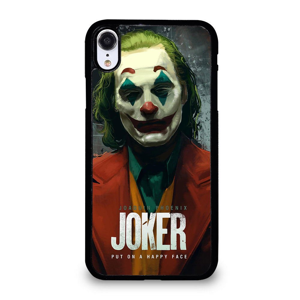 JOAQUIN PHOENIX JOKER HAPPY FACE 2 iPhone XR Case Cover