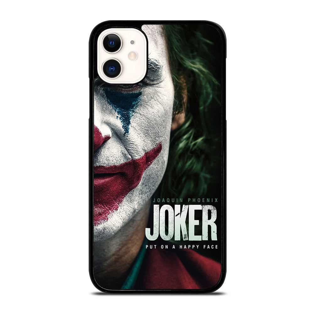 JOAQUIN PHOENIX JOKER HAPPY FACE iPhone 11 Case Cover