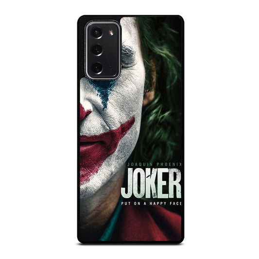 JOAQUIN PHOENIX JOKER HAPPY FACE Samsung Galaxy Note 20 Case Cover
