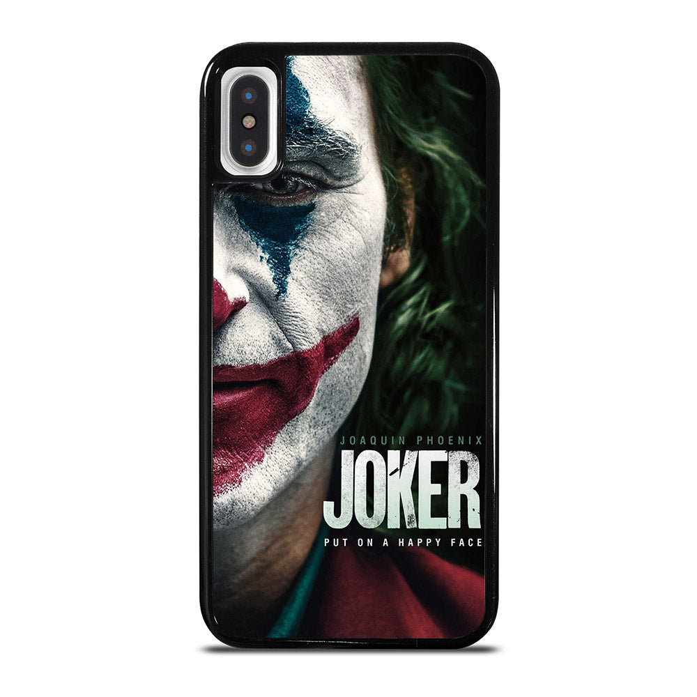 JOAQUIN PHOENIX JOKER HAPPY FACE iPhone X / XS Case Cover