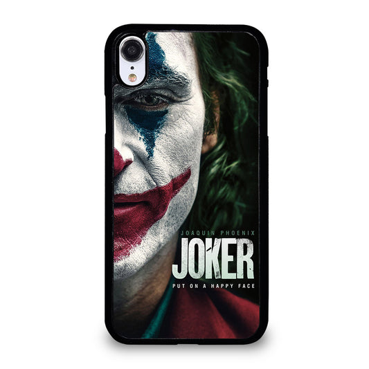 JOAQUIN PHOENIX JOKER HAPPY FACE iPhone XR Case Cover