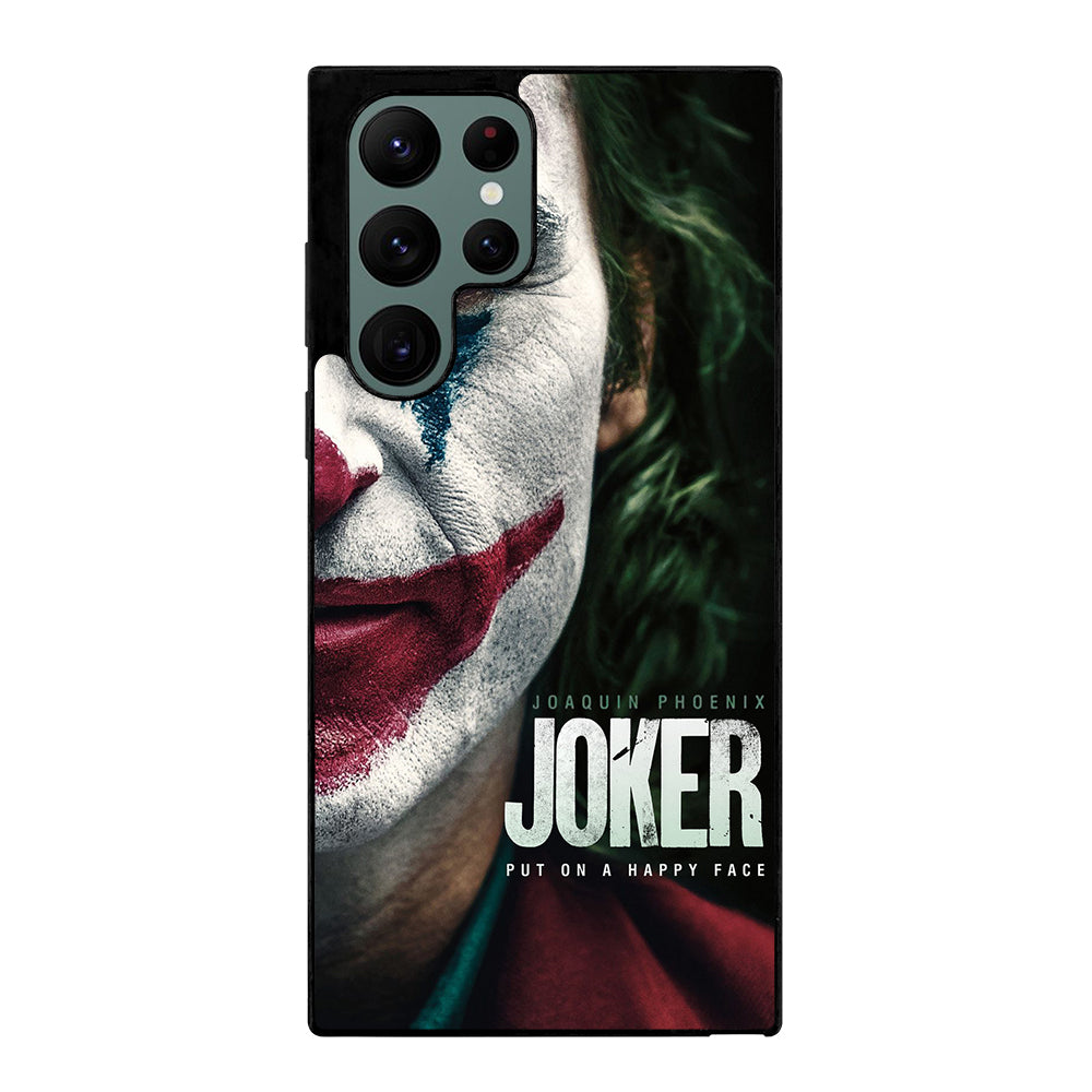 JOAQUIN PHOENIX JOKER HAPPY FACE Samsung Galaxy S22 Ultra Case Cover