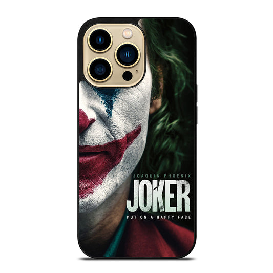 JOAQUIN PHOENIX JOKER HAPPY FACE iPhone 14 Pro Max Case Cover