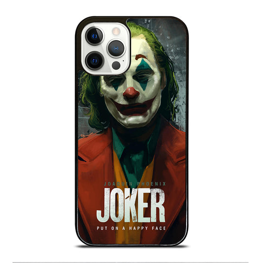 JOAQUIN PHOENIX JOKER HAPPY FACE 2 iPhone 12 Pro Case Cover