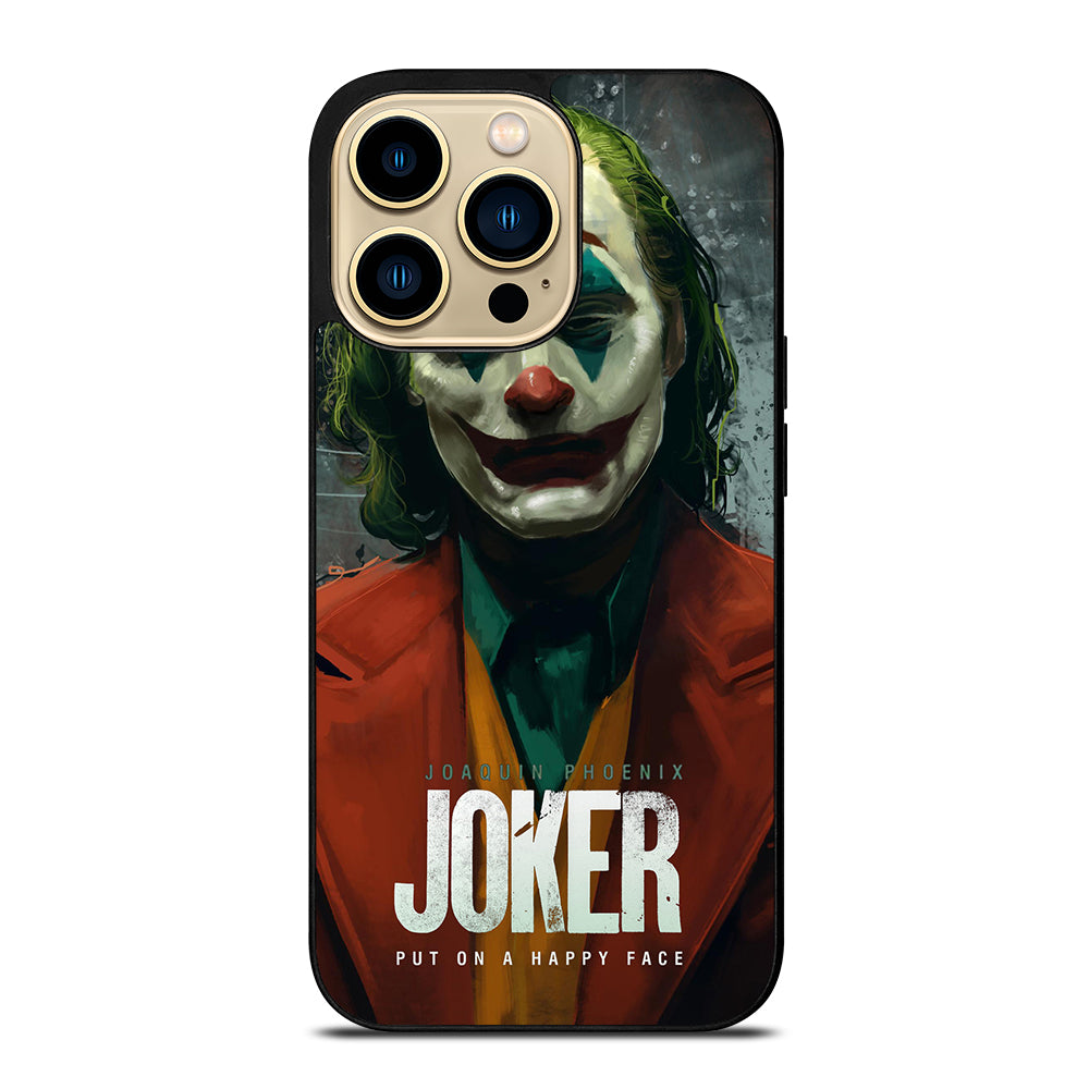 JOAQUIN PHOENIX JOKER HAPPY FACE 2 iPhone 14 Pro Max Case Cover
