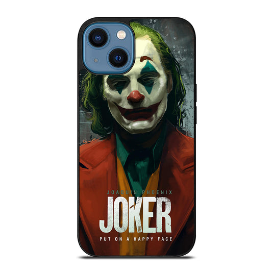 JOAQUIN PHOENIX JOKER HAPPY FACE 2 iPhone 14 Case Cover