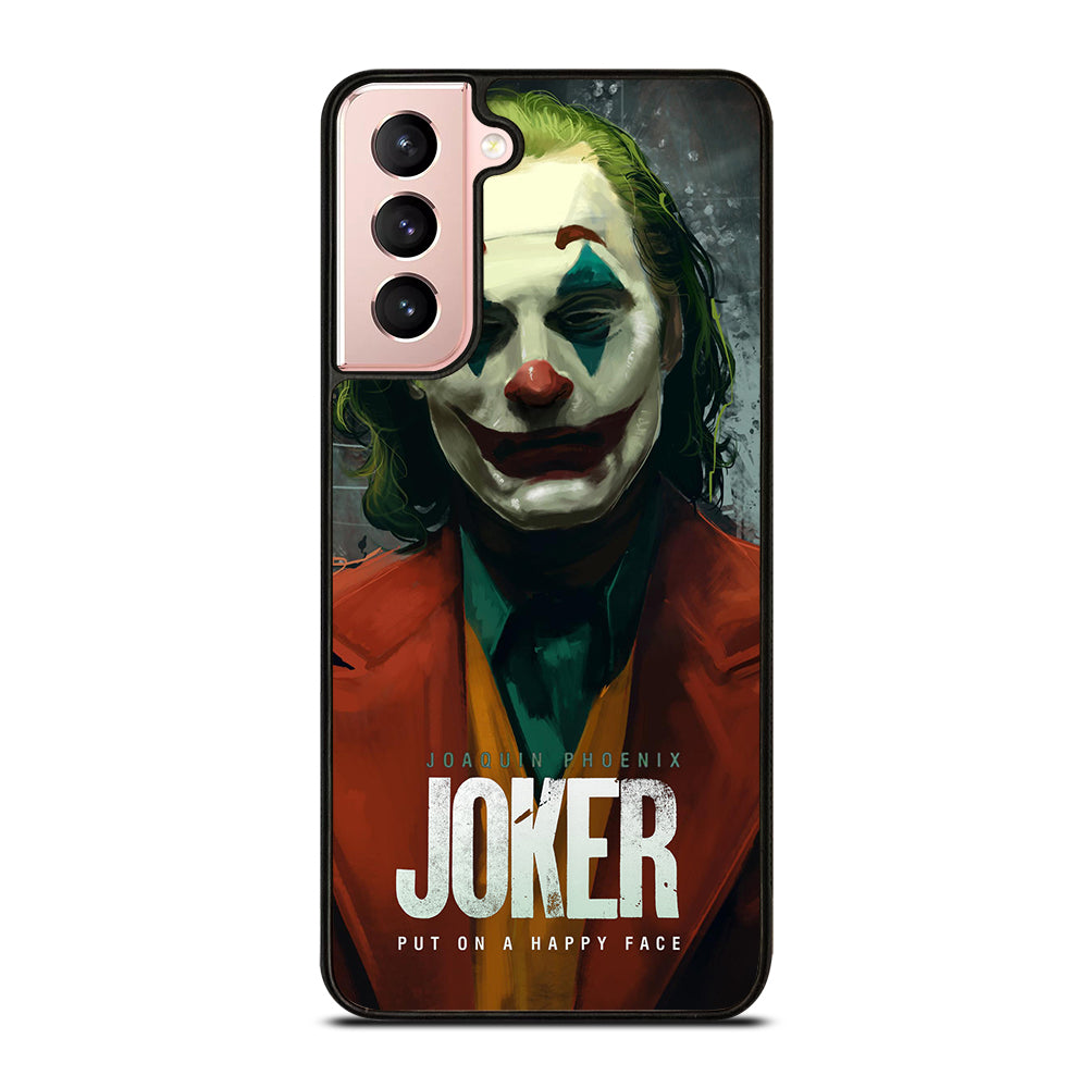 JOAQUIN PHOENIX JOKER HAPPY FACE 2 Samsung Galaxy S21 Case Cover