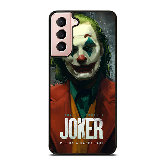 JOAQUIN PHOENIX JOKER HAPPY FACE 2 Samsung Galaxy S21 Case Cover