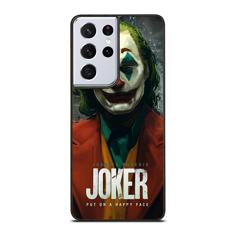 JOAQUIN PHOENIX JOKER HAPPY FACE 2 Samsung Galaxy S21 Ultra Case Cover