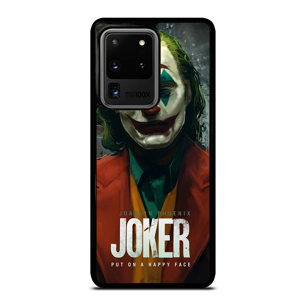 JOAQUIN PHOENIX JOKER HAPPY FACE 2 Samsung Galaxy S20 Ultra Case Cover