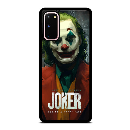JOAQUIN PHOENIX JOKER HAPPY FACE 2 Samsung Galaxy S20 Case Cover