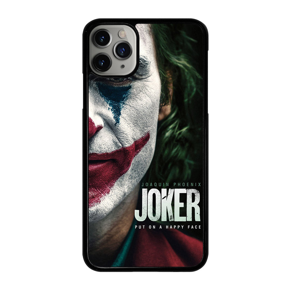 JOAQUIN PHOENIX JOKER HAPPY FACE iPhone 11 Pro Max Case Cover
