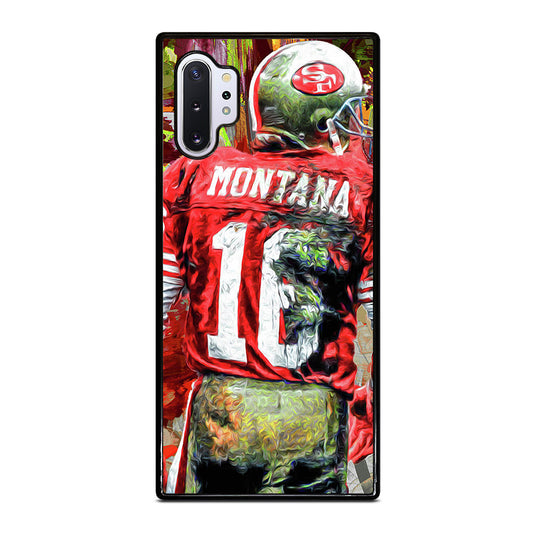 JOE MONTANA 49ERS ART Samsung Galaxy Note 10 Plus Case Cover