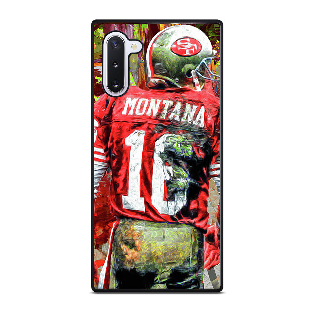 JOE MONTANA 49ERS ART Samsung Galaxy Note 10 Case Cover