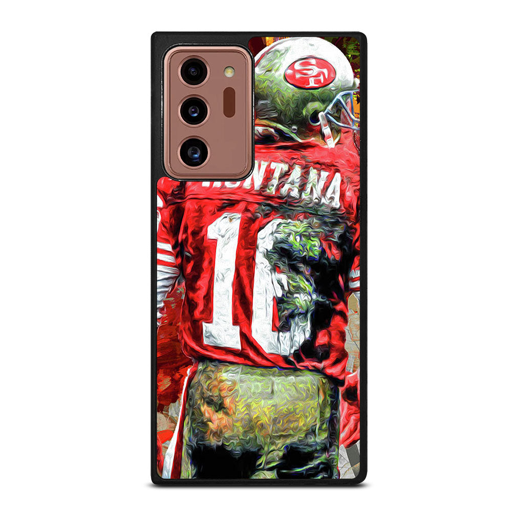 JOE MONTANA 49ERS ART Samsung Galaxy Note 20 Ultra Case Cover