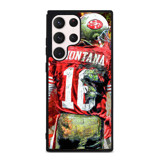 JOE MONTANA 49ERS ART Samsung Galaxy S23 Ultra Case Cover