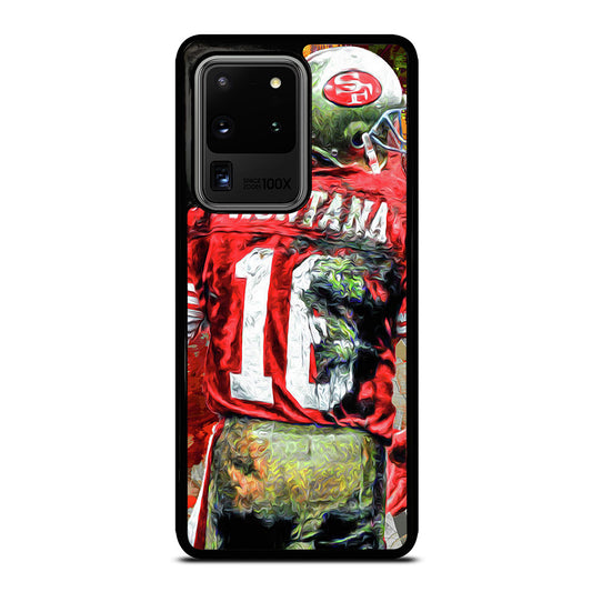JOE MONTANA 49ERS ART Samsung Galaxy S20 Ultra Case Cover