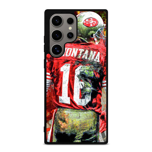 JOE MONTANA 49ERS ART Samsung Galaxy S24 Ultra Case Cover