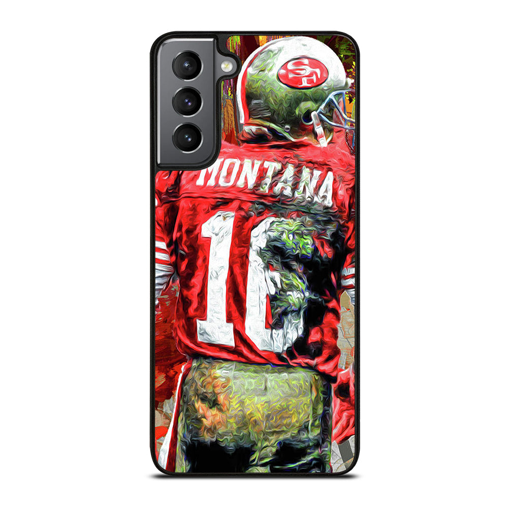JOE MONTANA 49ERS ART Samsung Galaxy S21 Plus Case Cover