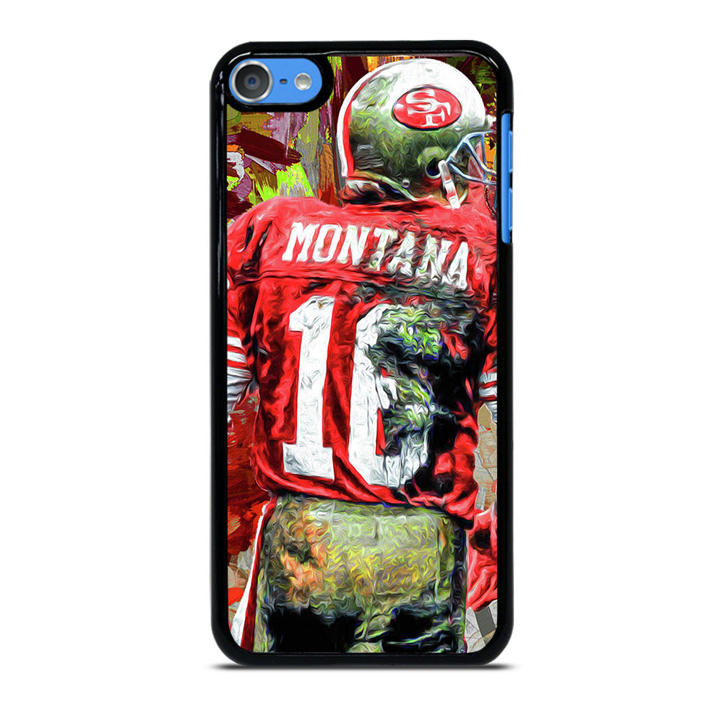JOE MONTANA 49ERS ART iPod Touch 7 Case Cover