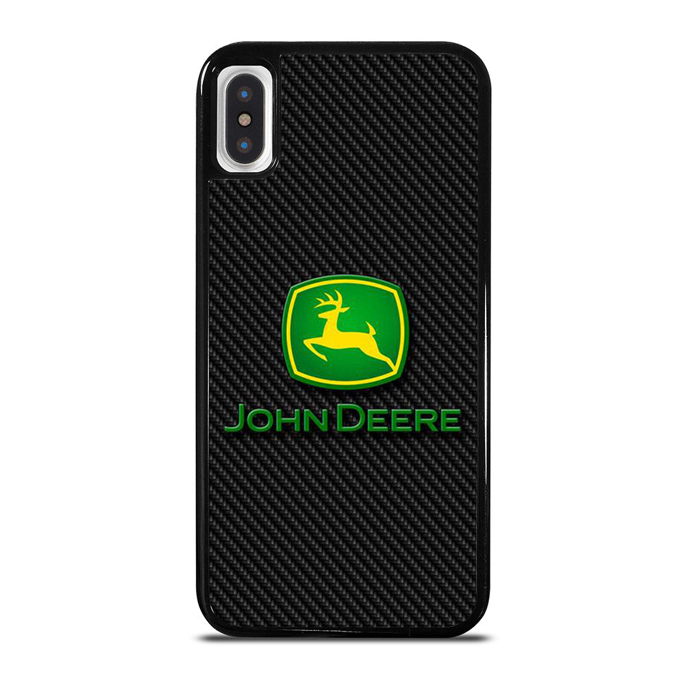 JOHN DEERE LOGO CARBON iPhone X / XS Case Cover