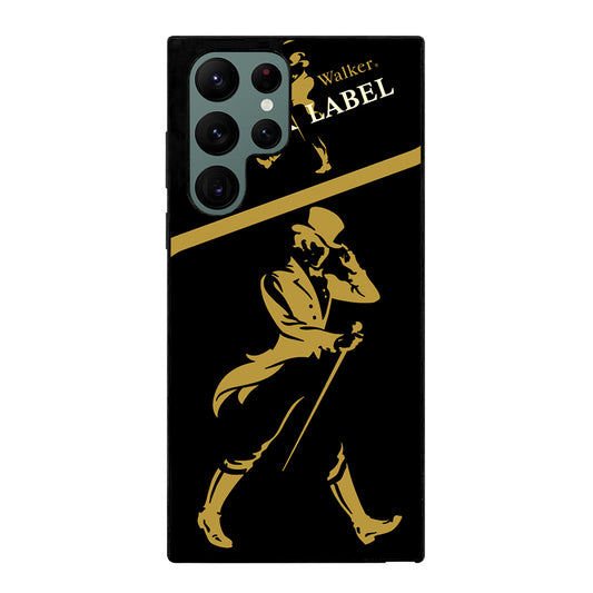 JOHNNIE WALKER BLACK LABEL LOGO Samsung Galaxy S22 Ultra Case Cover
