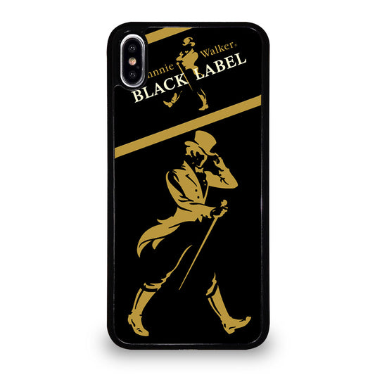 JOHNNIE WALKER BLACK LABEL LOGO iPhone XS Max Case Cover