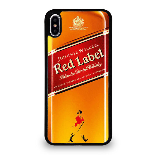 JOHNNIE WALKER RED LABEL iPhone XS Max Case Cover
