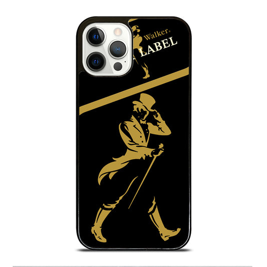 JOHNNIE WALKER BLACK LABEL LOGO iPhone 12 Pro Case Cover