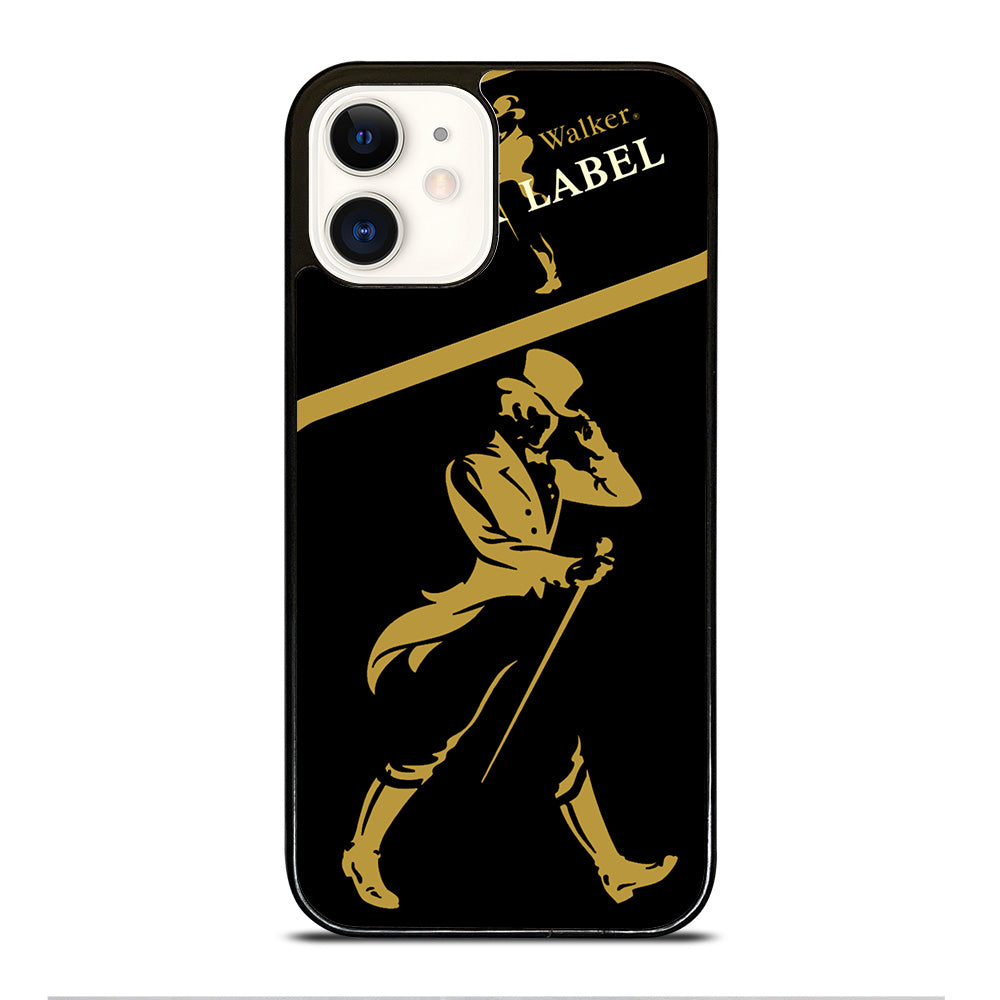 JOHNNIE WALKER BLACK LABEL LOGO iPhone 12 Case Cover