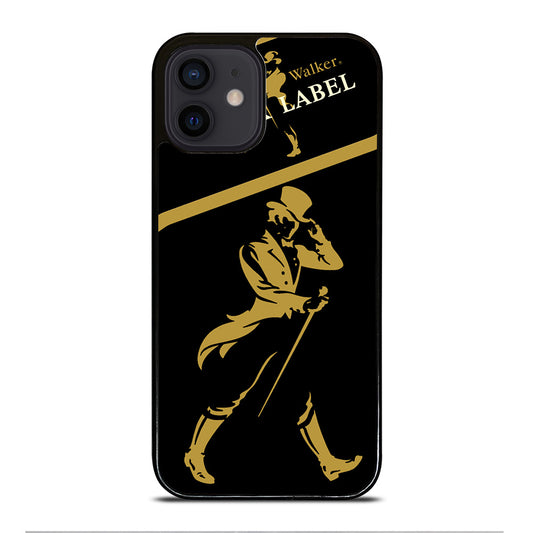JOHNNIE WALKER BLACK LABEL LOGO iPhone 12 Mini Case Cover