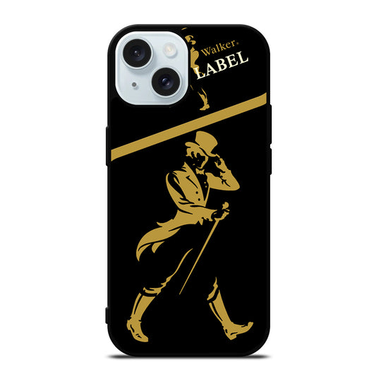 JOHNNIE WALKER BLACK LABEL LOGO iPhone 15 Case Cover