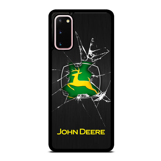 JOHN DEERE CRACKED GLASS LOGO Samsung Galaxy S20 Case Cover