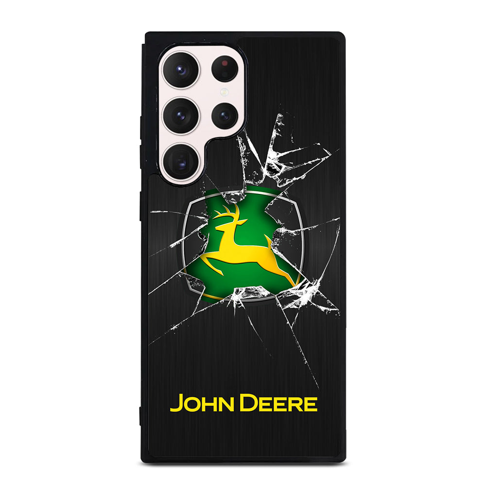 JOHN DEERE CRACKED GLASS LOGO Samsung Galaxy S23 Ultra Case Cover