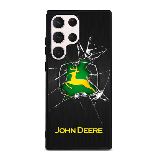 JOHN DEERE CRACKED GLASS LOGO Samsung Galaxy S23 Ultra Case Cover