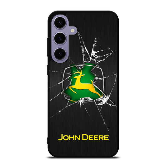 JOHN DEERE CRACKED GLASS LOGO Samsung Galaxy S24 Plus Case Cover