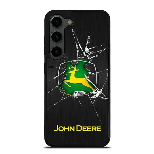JOHN DEERE CRACKED GLASS LOGO Samsung Galaxy S23 Plus Case Cover