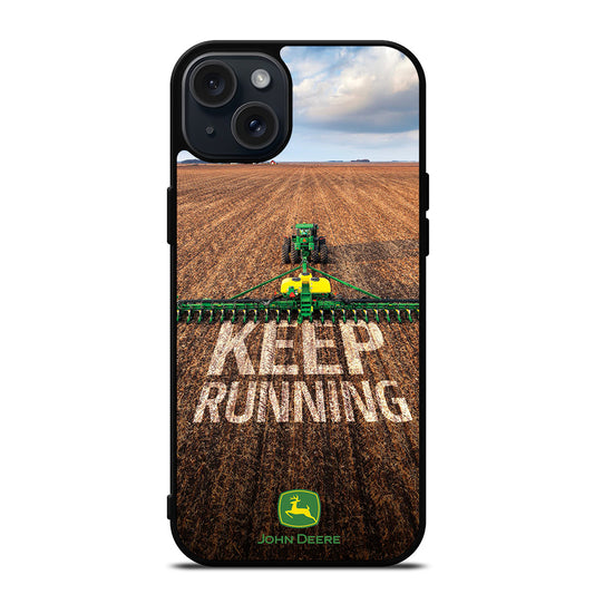 JOHN DEERE KEEP RUNNING iPhone 15 Plus Case Cover